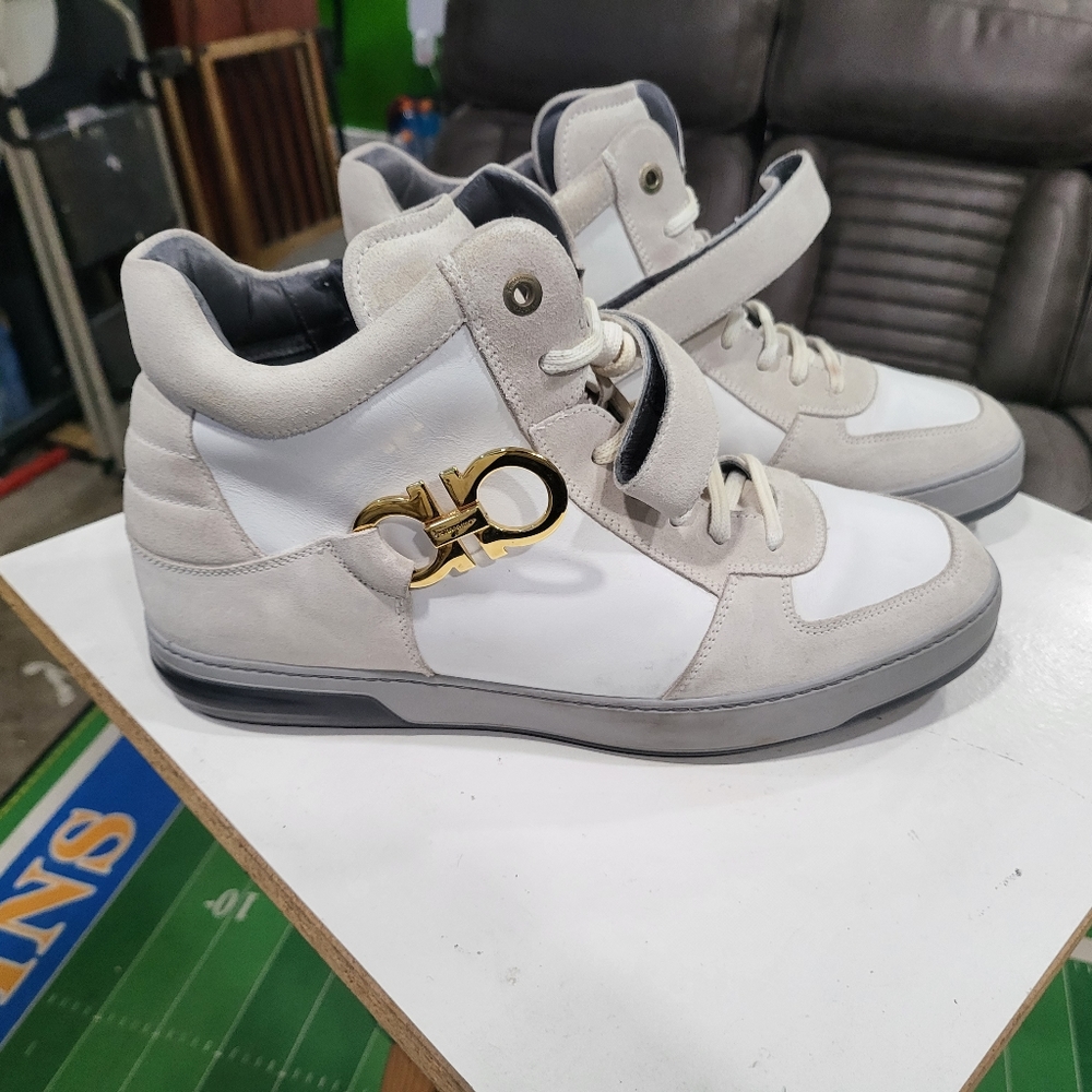 Salvatore Ferragamo - Men's - Nayon High Top Size 13EE